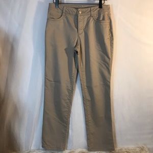 Croft & Barrow khaki colored stretch pants